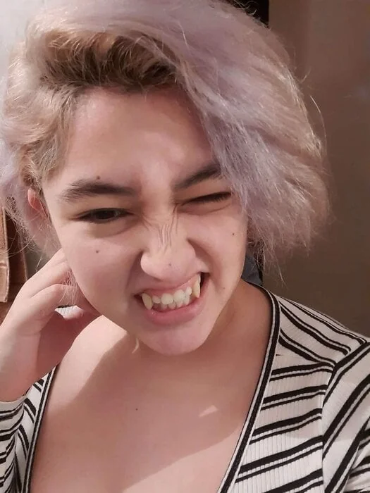 Azuraneon on OnlyFans sharing ahegao content