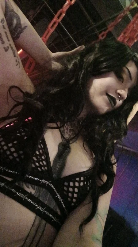 CeciliaSavage OnlyFans Spooky Goth