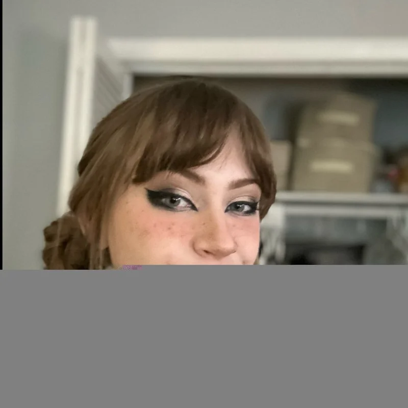Kali on OnlyFans showing her shy side