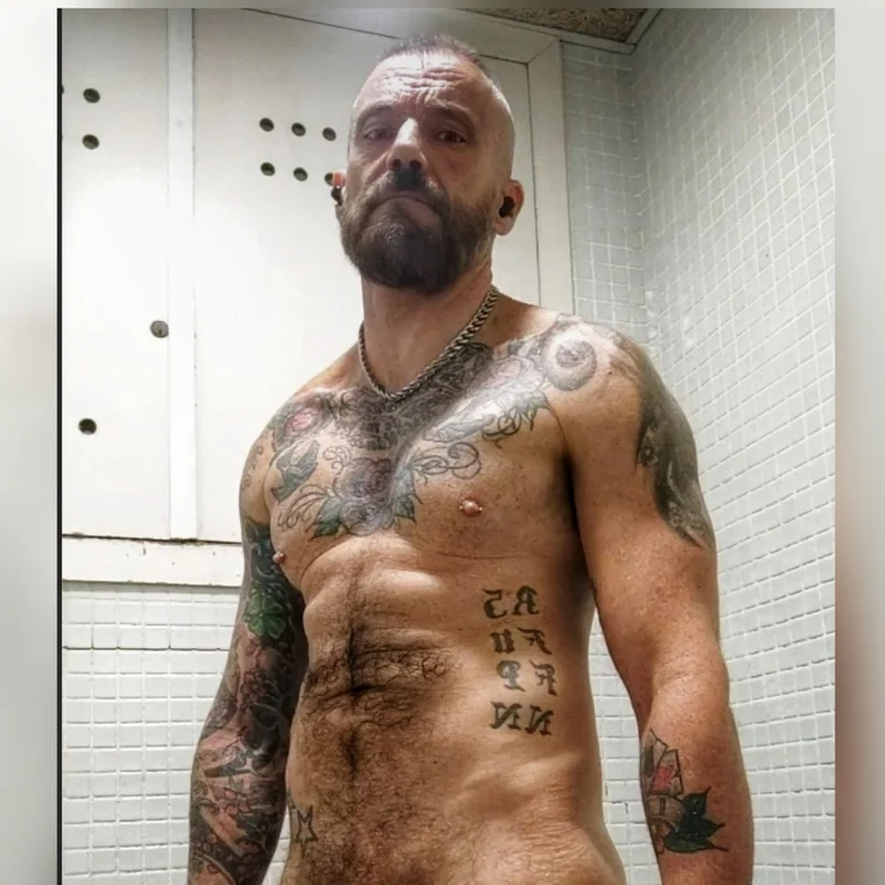 Davidmyburn OnlyFans tattooed motorbiker
