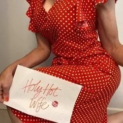 Holy Hot Wife OnlyFans creator showcasing her content