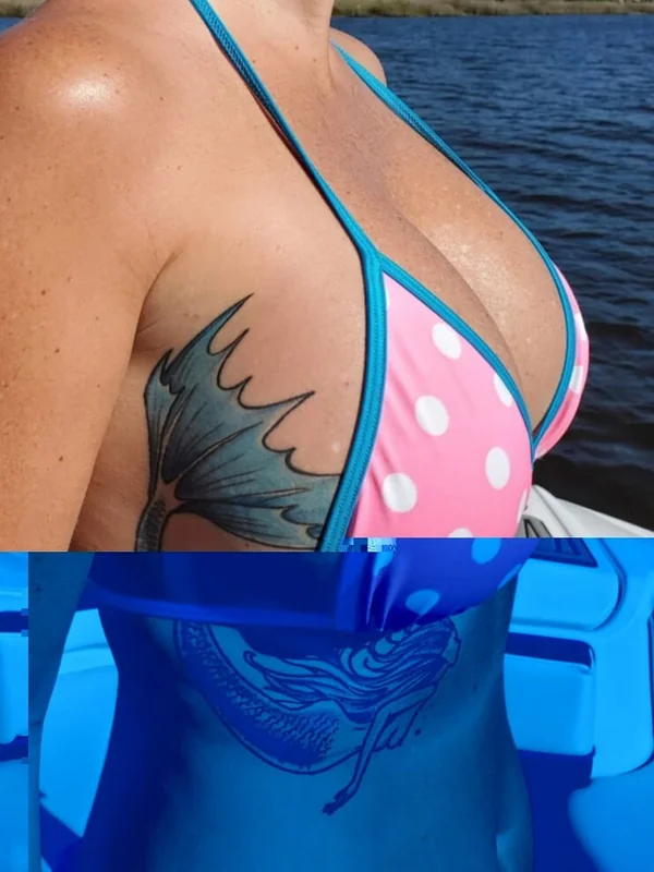 Jessicasol OnlyFans creator with tattooed breasts