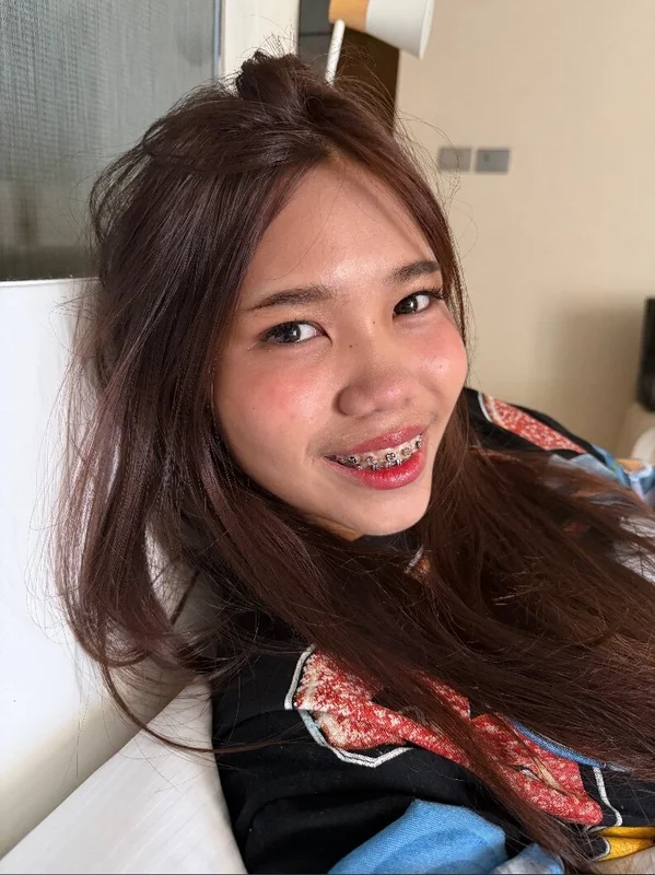 Michelle on OnlyFans with a soft smile
