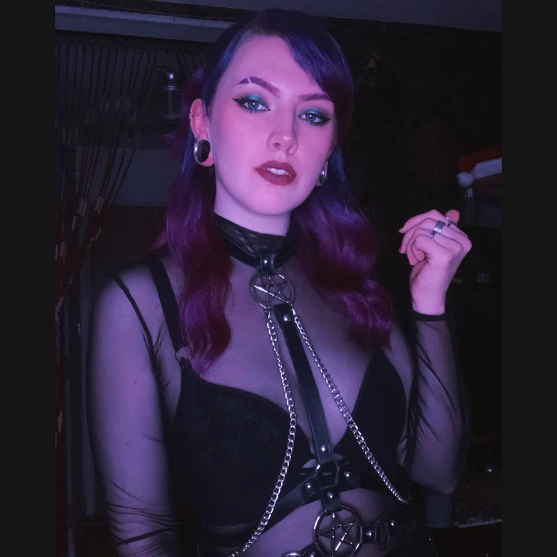 Mystikminx OnlyFans Goth girl with a fat ass