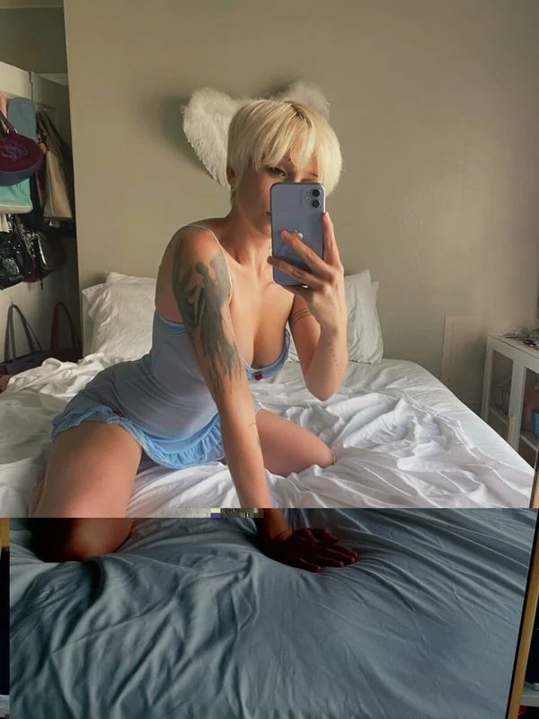 Portlandgirl OnlyFans tattooed blonde creator