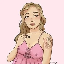 Quinnpixie OnlyFans blonde tattooed creator