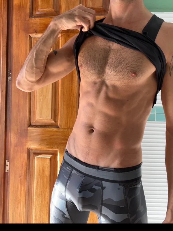 Spandexjock OnlyFans Profile Spandexjock OnlyFans creator in shiny sports gear.