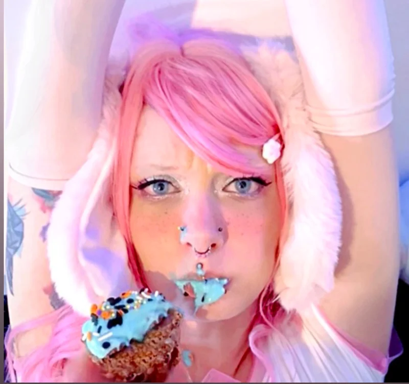 a OnlyFans creator with playful content