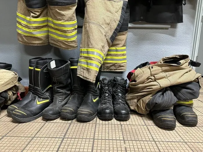 Thegayfiremanuk OnlyFans firefighter in work gear