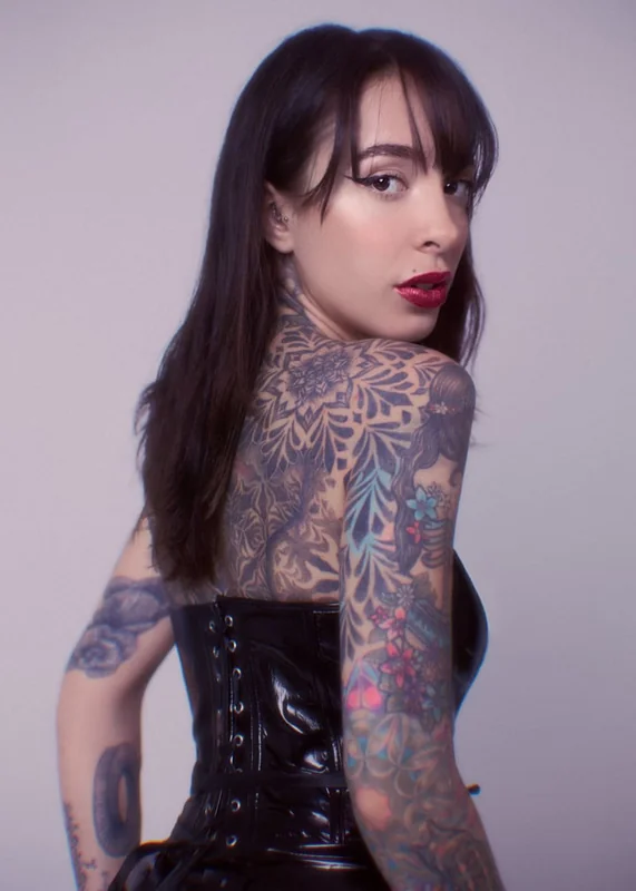 Mane Figueroa OnlyFans Creator Mane Figueroa OnlyFans Tattooed Brunette